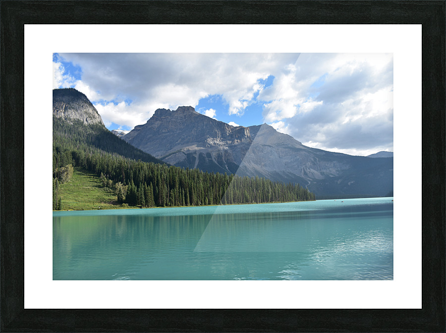 Emerald Lake  Picture Frame print