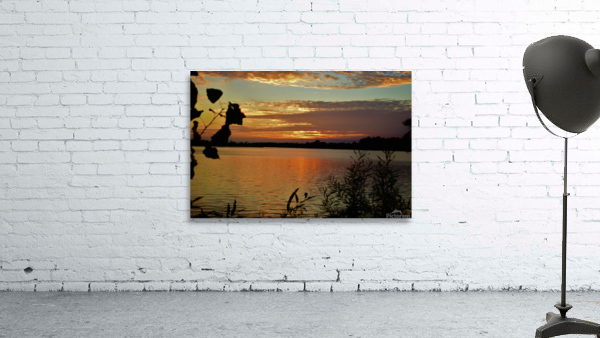 Sunset on the Lake Wall Preview