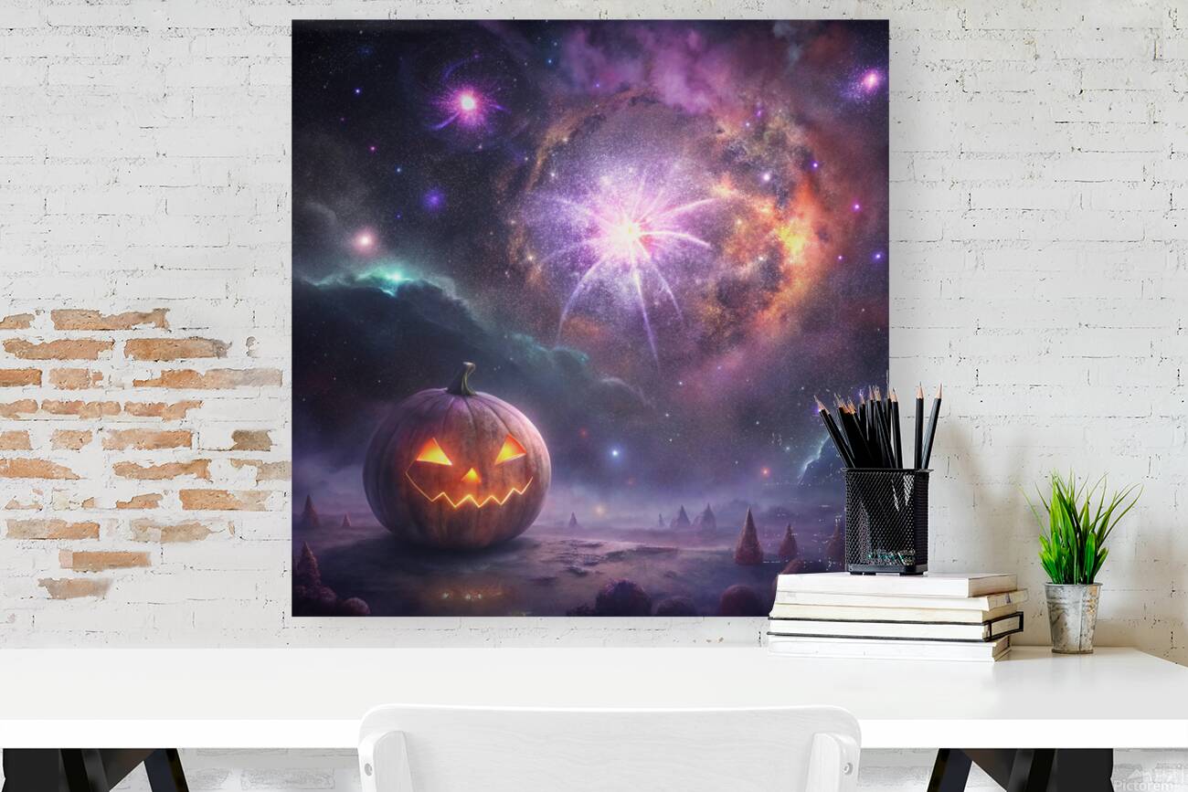 Starry Night Pumpkin Reproduction