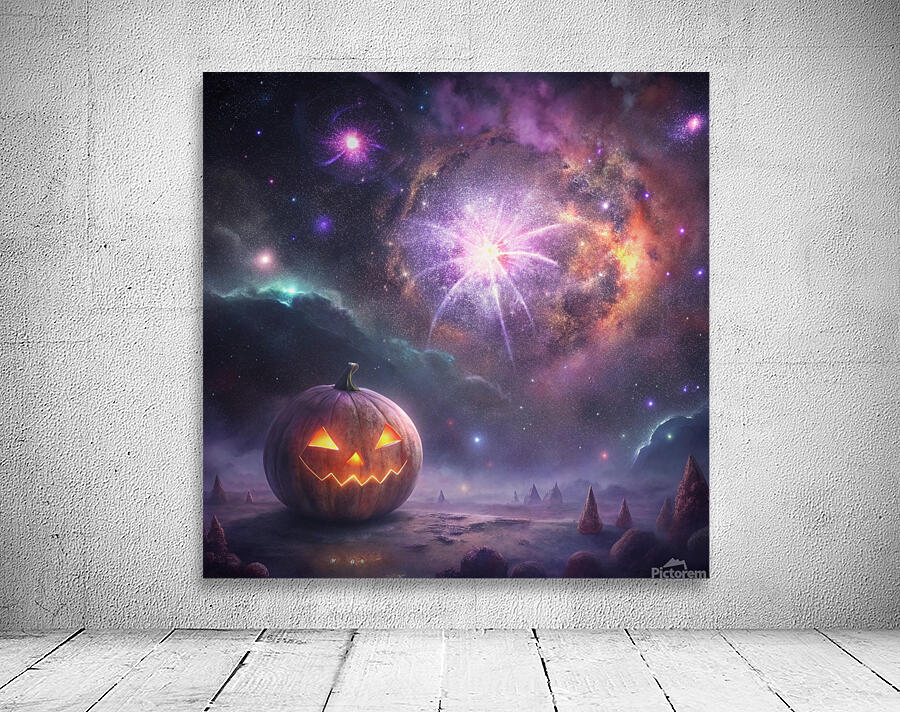 Starry Night Pumpkin Wall Preview
