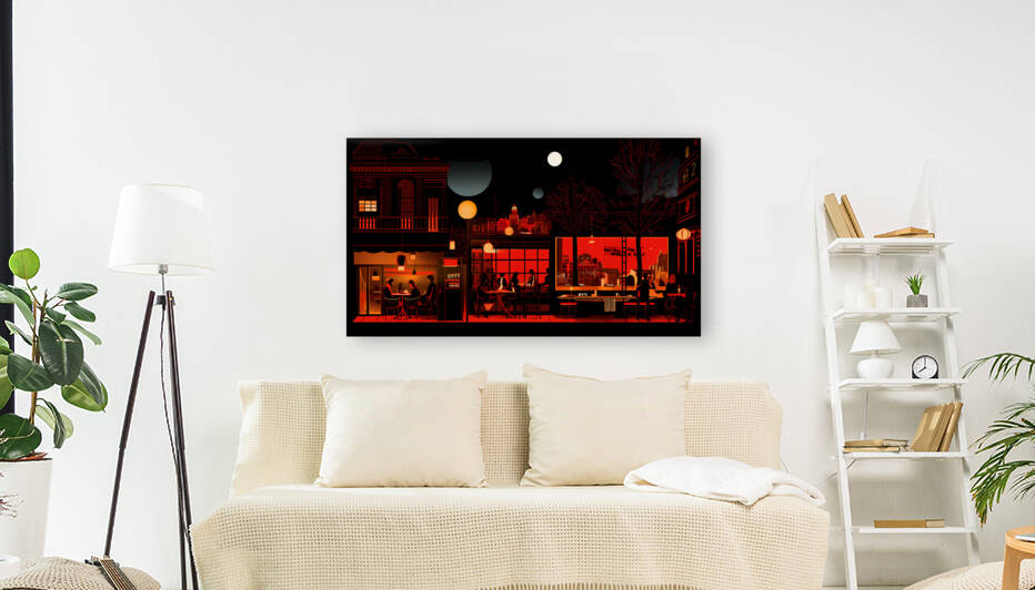 Night on the town Reproduction