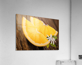 Orange Wedges Acrylic Print