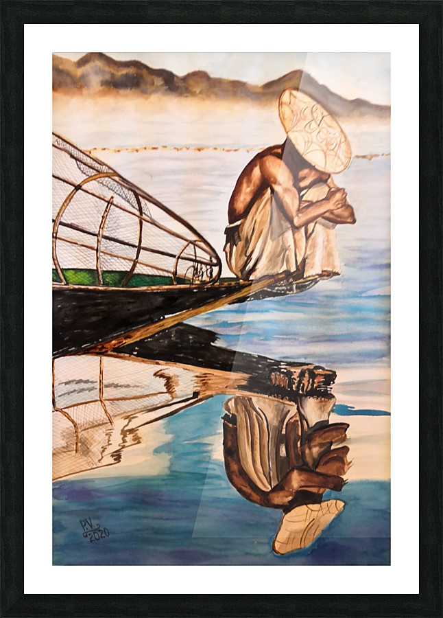 Calmness Picture Frame print