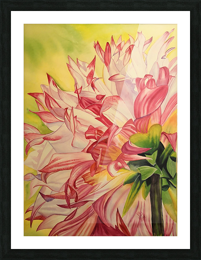 Flower Picture Frame print