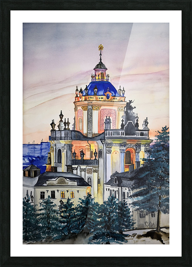 St. Georges Cathedral Picture Frame print