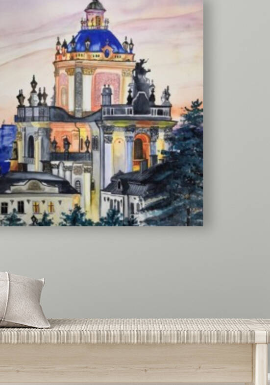 St. Georges Cathedral by Valentyna Pylypenko