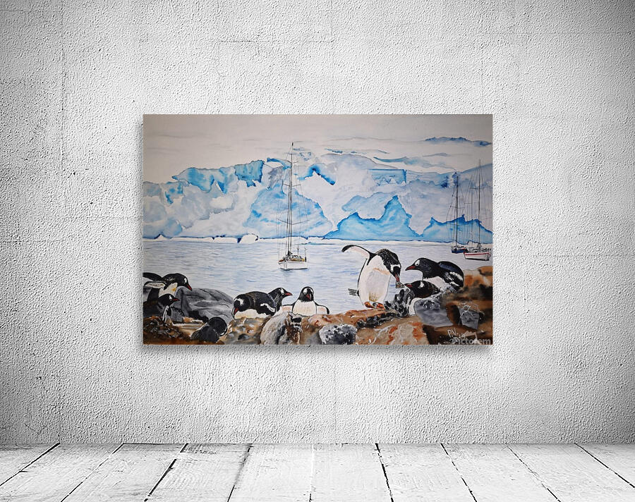 Antarctic Romance Wall Preview