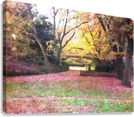 Central Park Fall Colors 2 Canvas Print