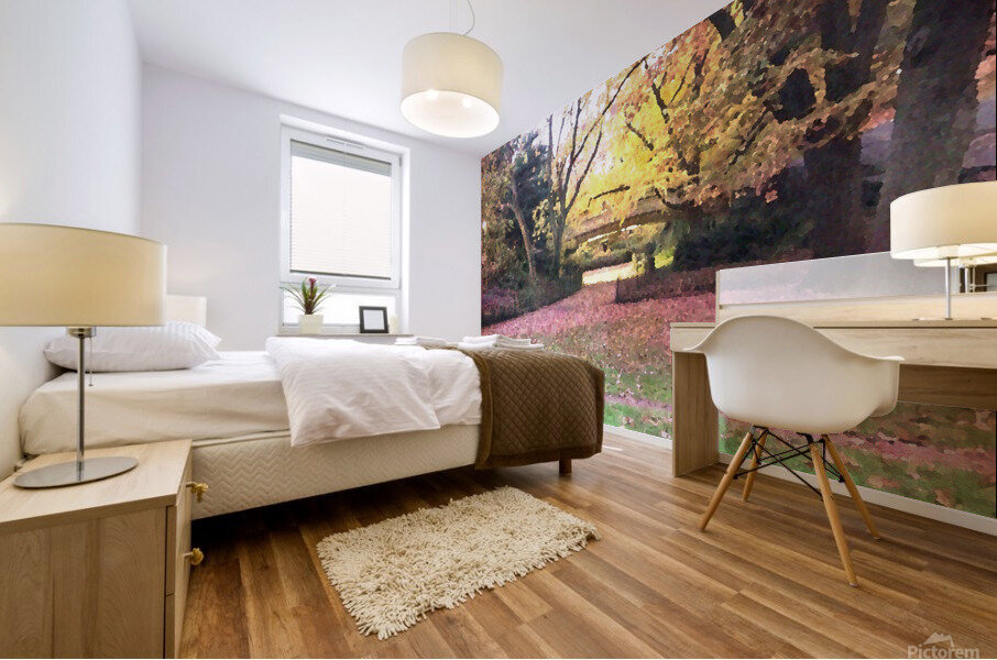 Central Park Fall Colors 2 Mural print