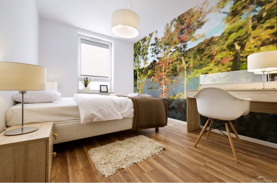 Reflections Mural print