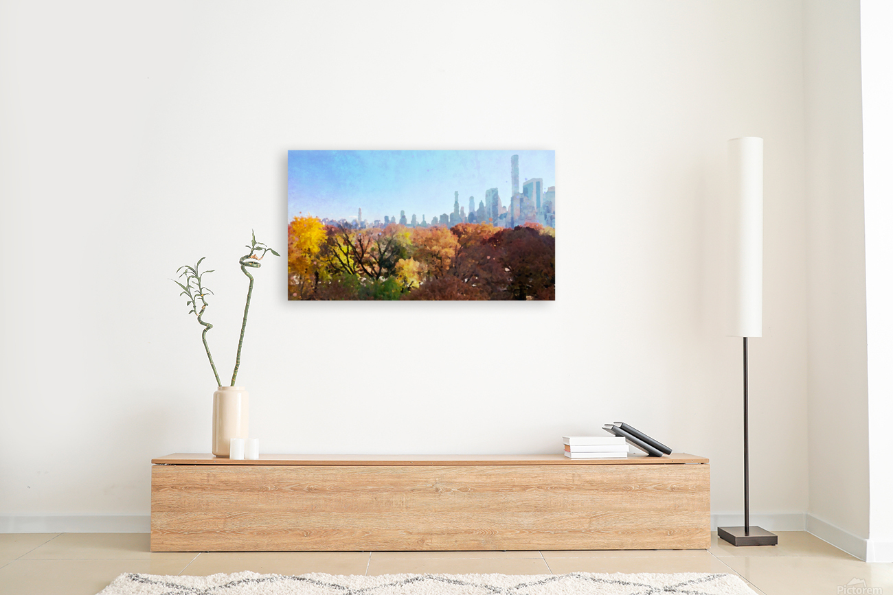 Sun Over Central Park Reproduction