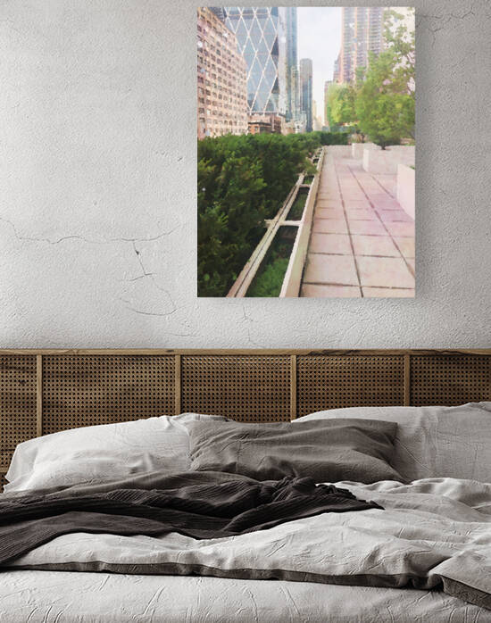 NYC Terrace by Haley Marie