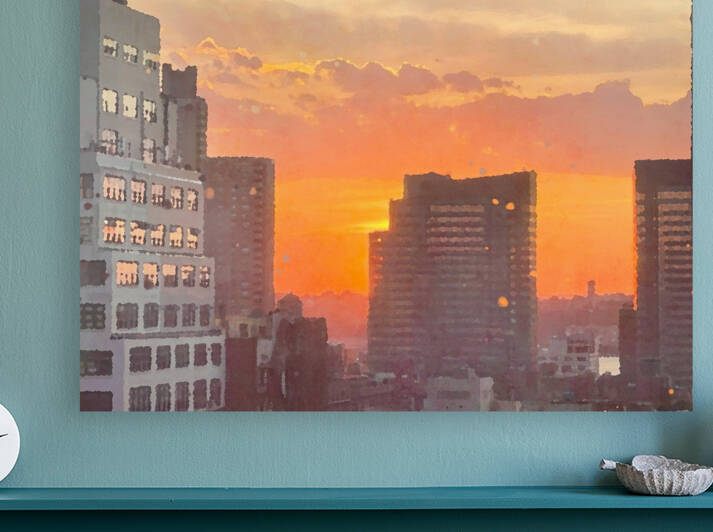 Orange Sunset 1 by Haley Marie