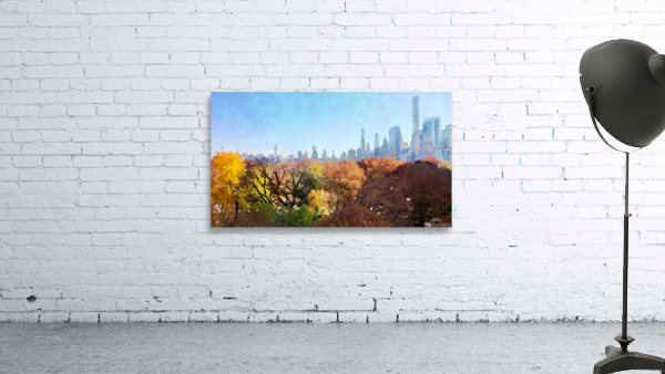 Sun Over Central Park Wall Preview