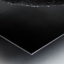 Crow Contemplation On A Rainy Afternoon  Metal print