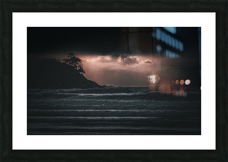 Storm Light  Picture Frame print