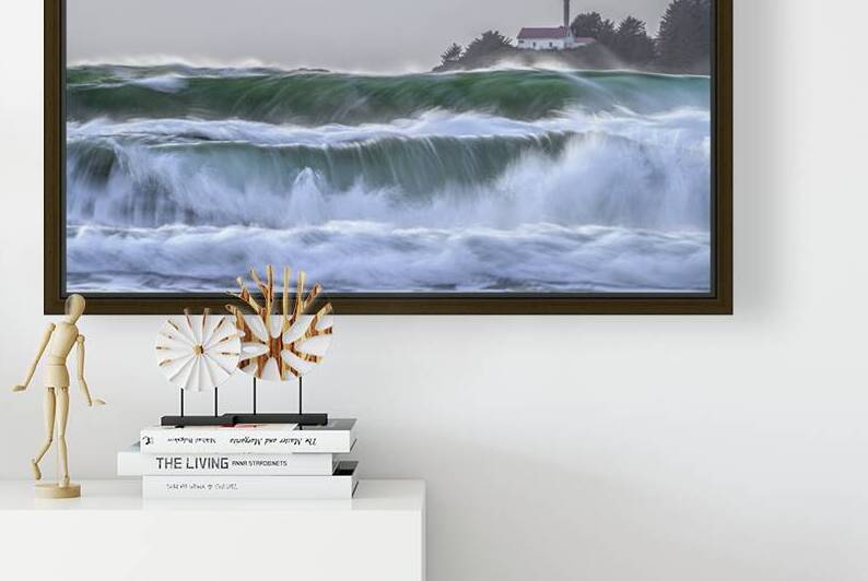 Waves Of Lennard Light  by Devorah Reeves Photography