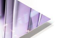 Abstract Purple Layers  HD Metal print