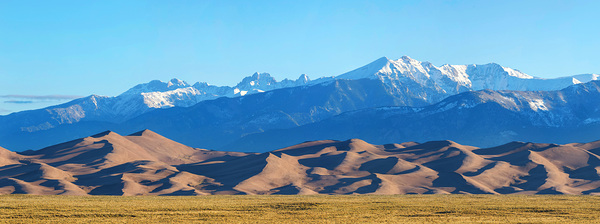 Colorado Great Sand Dunes Panorama Pt 1 Téléchargement Numérique