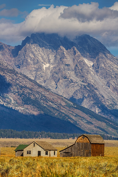Historic Homestead Grand Teton Mountain Legacy Digital Download