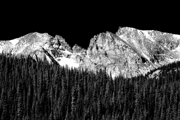 Continental Divide   Indian Peaks   Infrared Digital Download