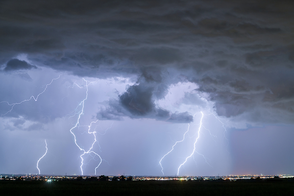 Lightning Striking Firestone Colorado 2 Digital Download