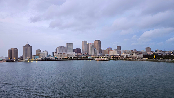 New Orleans Skyline Where the River is Calm and the Jazz Never Sleeps Téléchargement Numérique