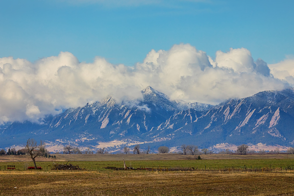 Boulder Colorado Front Range Cloud Pile On Digital Download