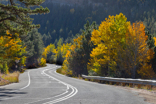 Autumn Journey: Winding Through Boulder Countys Canyon Splendor Digital Download