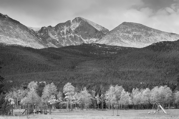 Colorado Americas Playground In Black and White Digital Download