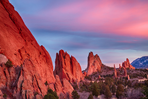 Garden of the Gods Sunset View 2 Digital Download