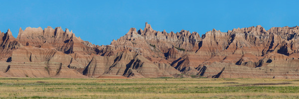 Panoramic Views Badlands National Park from Conata Basin PT1 Digital Download