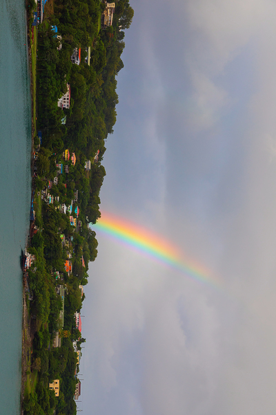The Splendor of St. Lucia Finale of an Intense Rainbow Digital Download