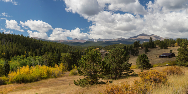 James Canyon Autumn Peaks Panoramic View Téléchargement Numérique