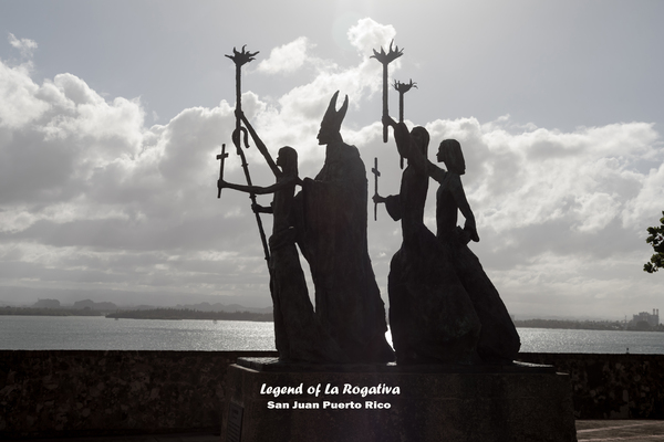 Legend of La Rogativa Poster Postcard Digital Download