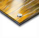 Golden Forest Moment Abstract Acrylic print