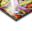 Colorful Peppers and Onions Acrylic print