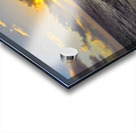 Ocean Sunset  Golden Skies and Turquoise Waves in Perfect Harmony Impression Acrylique