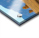 Boulder Flatirons Front Range and Autumn Trees Panoramic Acrylic print