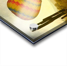 Hot Air Balloon Flight over the Southwest Desert Fine Art Print  Acrylic print