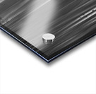 Somewhere Along the Road Dreaming Black and White Impression Acrylique