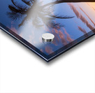 Tropical Island Sunrise Impression Acrylique