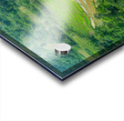 Mountain Rice Fields of Negros Island Emerald Tranquility Acrylic print