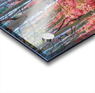 Mystic Red Autumns Fiery Carpet Aspen Grove in Fall Impression Acrylique