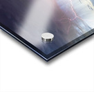 Pink Lightning Storm Multiple Strikes Prairie Farmhouse Acrylic print