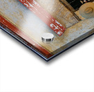 Rustic Mexican Shop Entrance With Traditional Hats Impression Acrylique