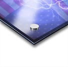 American Oil Field Impression Acrylique