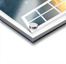 Milky Way Rising Out Of Clouds Open Window View Impression Acrylique