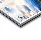 Colorado Rocky Mountain Lake Autumn White Window Acrylic print