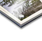 Colorado Rocky Mountain Stream White Rustic Window View Impression Acrylique